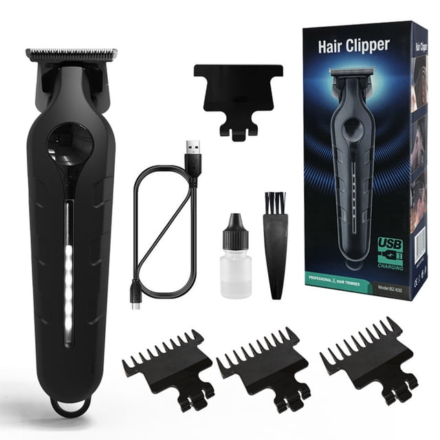 WIFKLSIIPG Tondeuse à Cheveux Sans Fil Rechargeable à Écart pour Hommes, Sculpture Rapide, Fait Instantanément des Alignements