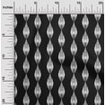 thumbnail image 1 of oneOone Silk Tabby Fabric Stripe Ikat Printed Craft Fabric BTY 42 Inch Wide, 1 of 4