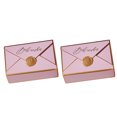 thumbnail image 1 of 50 Pieces Envelope Candy Box European Style Snacks Wedding Birthday Anniversary Folding Pouch Party Favors Case Purple, 1 of 9