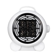 RKSTN Space Heater 300W Mini Electric Fan Heater, 3 Seconds Fast Heat 2 Mode Heater, Winter Portable Electric Heater Tower, Warmer Heater Space Heater Indoor, Fan Heater
