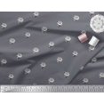 thumbnail image 2 of Soimoi Satin Silk Fabric Floral Block Print Fabric by The Yard 42 Inch Wide, 2 of 3