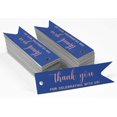 thumbnail image 2 of Inkdotpot Rose Gold Foil Paper Hang Tags Thank You For Celebrating With Us Bridal Shower Favor Tags 100 Pieces, 2 of 6