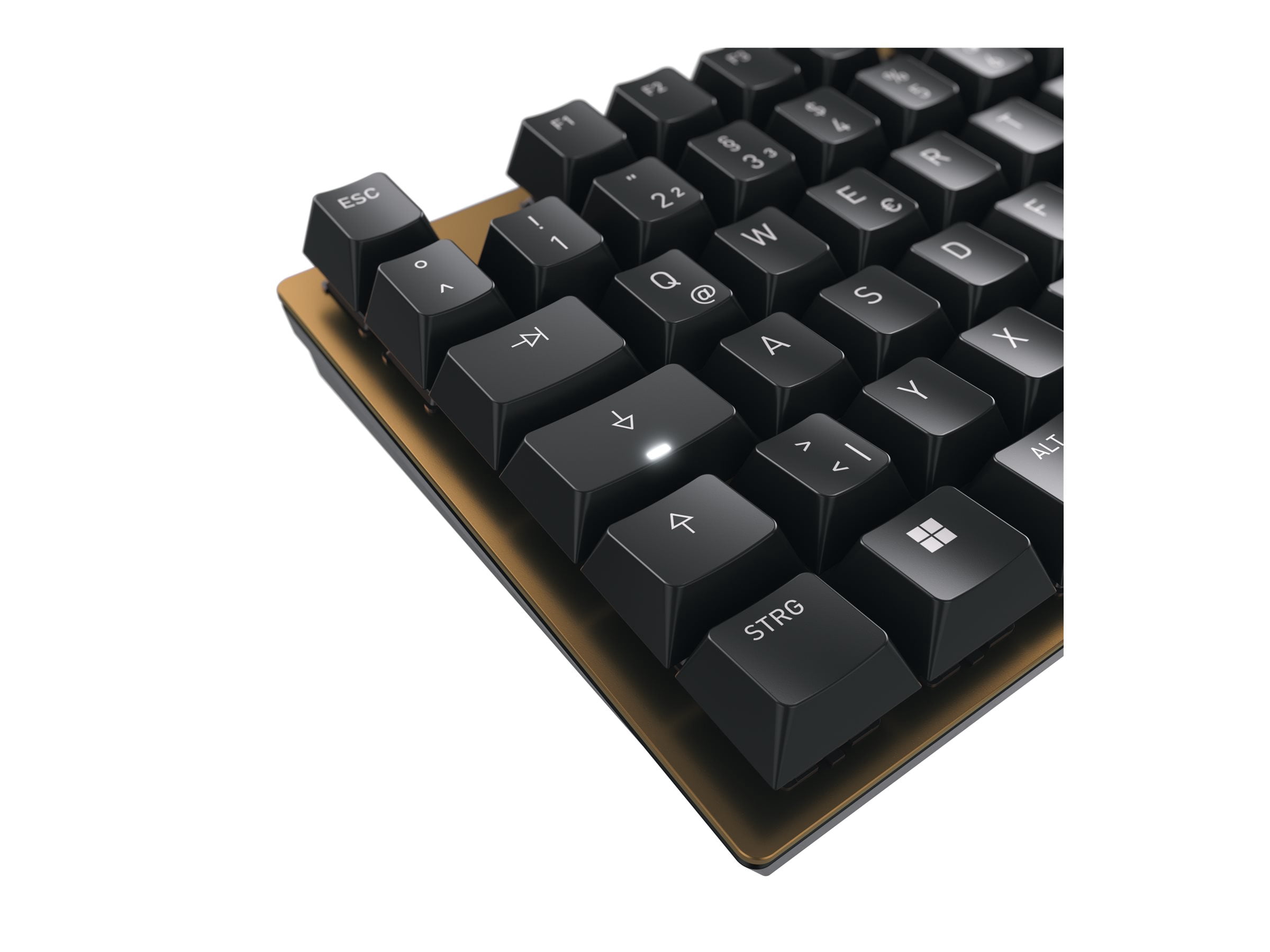 Clavier mécanique Cherry KC 200 MX avec nouveaux switchs MX2A, noir/bronze.
