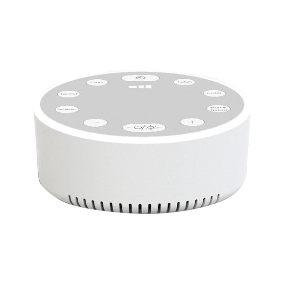 White Noise Machine,White Noise Sleep Sounder, White Noise Sleep Aid, Mood Regulation, Breathing Light Speaker, Portable and Compact, Comfortable to Sleep.,Portable White Noise Machine