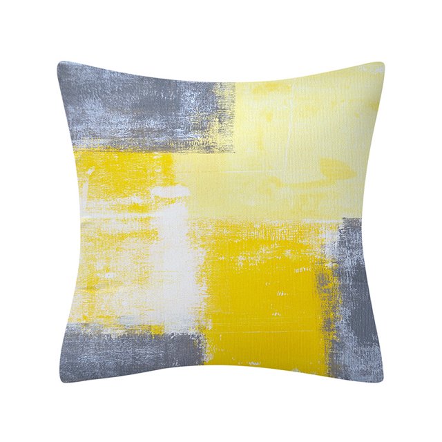 2 Pcs Abstract Pillowcase Throw Pillow Case Sofa Seater, 40*40cm, #20