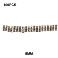 thumbnail image 3 of 100 Pieces Rhinestone Rondelles with Big Holes Charm Spacer Beads Jewelry Crystal Multi-colors Loose Bead for DIY Necklace Champagne, 3 of 8