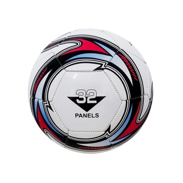 Maytalsory Reliable Air Retention PU Soccer Ball Size 5 For Outdoor Activities Outstanding Durability Football White Red size 4