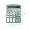 thumbnail image 3 of Desk Calculator Large Display Calculator Dual-Power Handheld Desk Calculator with 12 Digit Large Lcd Display for Students & Kids, 3 of 7