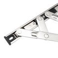 thumbnail image 3 of Unique Bargains 8-Inch Hanging/Casement Window Hinge, 202 Stainless Steel 2Pcs, 3 of 5