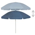 thumbnail image 3 of vidaXL Beach Umbrella Blue 240 cm, 3 of 5