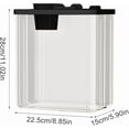 thumbnail image 2 of QualitChoice 5 Gallon Fish Tank Provides Unmatched Clarity Observing Betta Fish Enchantment 5 Gallon Tank Starter Kit black L, 2 of 6