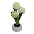 thumbnail image 1 of Fridja Clearance Led Table Lamp Imitation Flower Shaped Led Night Lamp Table Lamp Decoration In Family Bedroom Suitable For Gifts Table Small Night Lamp In Bedroom for Travel, 1 of 1