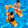 thumbnail image 1 of Cergrey Swimming Pool Inflatable Float,Water Inflatable Float,4 pcs PVC Adults Kids Water Sports Floating Toy Swimming Pool Beach Inflatable Float, 1 of 8