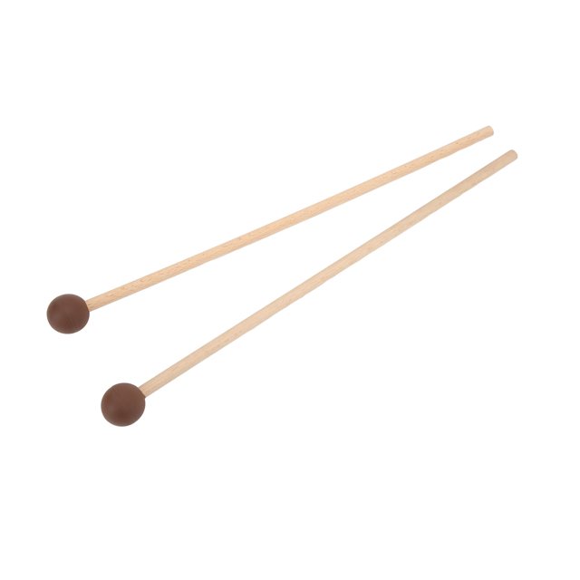 Bâton Glockenspiel, Manche en Érable Maillet Bell pour Clavier Marron