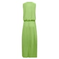 thumbnail image 5 of Ketyyh-chn99 Robes d'Été Grande Taille pour Femmes Robe Soleil Robes pour Femmes Robe de Plage Automne Décontractée Ample Mini-Robe Vert,TG, 5 of 5
