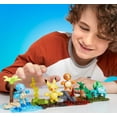 thumbnail image 3 of MEGA Pokémon Building Toy Kit Kanto Region Team with 4 Figures (130 Pieces), Ages 8 and up, Plastic, 3 of 6