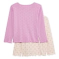 thumbnail image 2 of George Toddler Girls' Knit Top 2-Pack, 2 of 2