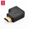 thumbnail image 1 of [2Pack] UGREEN HDMI Male to Female Adapter--Left, 1 of 6