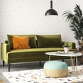 thumbnail image 2 of Novogratz Bailey Pillowback Sofa, Light Gray Velvet, 2 of 9