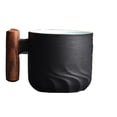 thumbnail image 4 of Amzcrzy Cups Wooden Handle Coffee Cup, Tea Cup, Gradient Glaze, Exquisite Ceramic Small Cup A Jar Coffee Cups Coffee Mug, 4 of 4