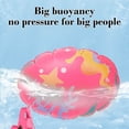 thumbnail image 4 of YoGold Summer Portable Oval Swimming Storage Bag Drifting Bag Storage Thickened Plastic Bag Floating Board Is More Conspicuous And Safer Multicolor B, 4 of 6