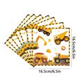 thumbnail image 2 of QTOCIO Engineering Car Party Tablecloth Children's Birthday Party Party Tableware Set Disposable Plastic Tablecloth, 2 of 2