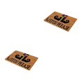 thumbnail image 1 of Decodeary Cartoon Letter Rugs Halloween Living Room Carpet Welcome Mats for Home Floors No.9 2Set, 1 of 6