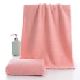 thumbnail image 2 of pstuiky Velvet Face Towel Soft & Absorbent Facial Cloth for Gentle Cleansing Solid Color Bath Towel for Daily Skincare Routine, 2 of 5