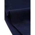 thumbnail image 5 of INSPIRE CHIC Cardigan Boléro Court Élégant Uni à Ourlet Arrondi à Manches Longues pour Femme Bleu Foncé TP, 5 of 5