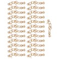 thumbnail image 4 of Peahefy 25Pcs Jewelry Extension Chain 5cm Tail Extender for Necklace Bracelet Earing DIY,Tail Extender,Bracelet Extension Chain, 4 of 7