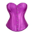 thumbnail image 1 of UPPADA Corset Robe Liquidation,Womens Corset Tops Steampunk Corset Lace Up Top Overbust Corset Floral Corset Top Corset Bustier Top Cute Underbust Corset Top, 1 of 2