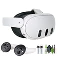 thumbnail image 1 of Meta Quest 3 512GB Casque VR Tout-en-un Avancé, Réalité Mixte Révolutionnaire Performance Puissante Ensemble de Réalité Virtuelle avec Kit de Nettoyage de Lentilles et Accessoires, 1 of 8