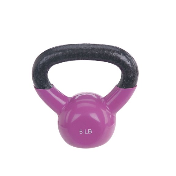 Kettlebell gainé de vinyle Sunny Health & Fitness – 5 lb