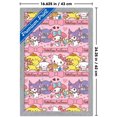 thumbnail image 2 of Hello Kitty and Friends: 25 Snack Time - Collage Wall Poster, 14.725" x 22.375" Framed, 2 of 4