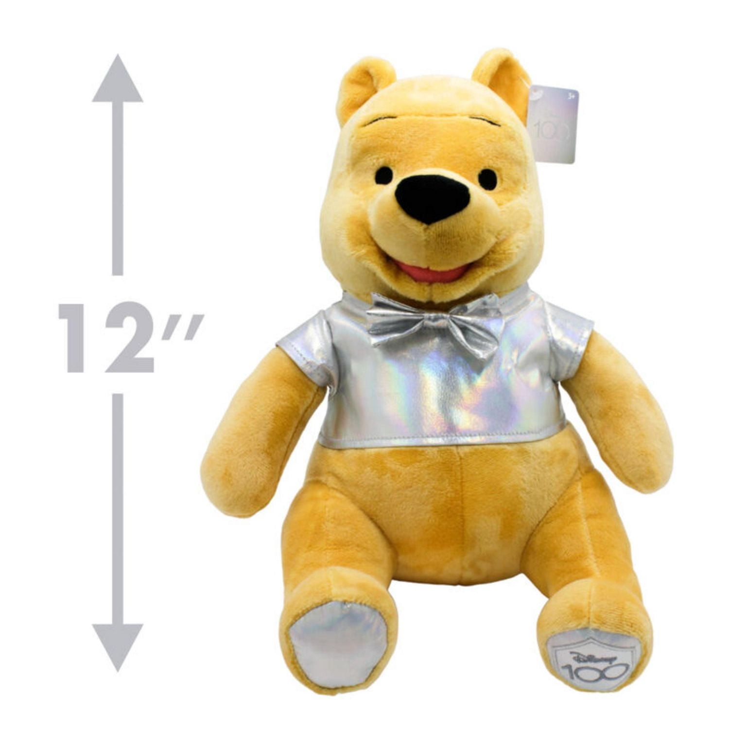 Disney100 - Winnie the Pooh Plush with Disney 100th celebration Outfit