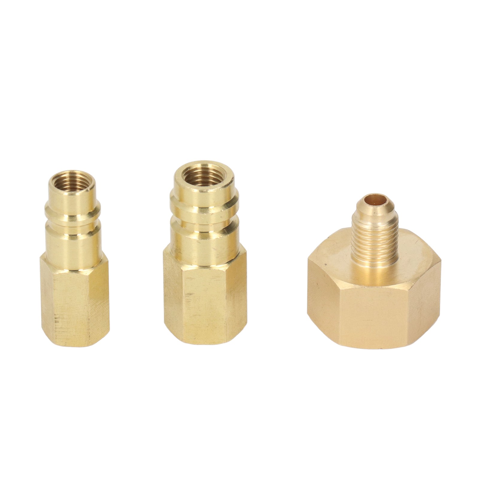 4 Pièces/ensemble R134a Kit De Recharge Haut/bas Adaptateur De Conversion De Port De Montage AC Haut/bas