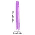thumbnail image 1 of Motorcycle Helmet Braid Wig Accessory with Suction Cup and Adhesive Mounting for Full Coverage Braided Hair Style 65 in x 5 cm, 1 of 2