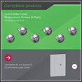 thumbnail image 4 of Square D by Schneider Electric S106 Load Center Cover Replacement Screws, 6-Pack, 4 of 6