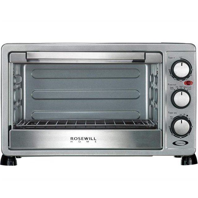 Rosewill RHTO-17001 Four à Grille-Pain à Convection à 6 Tranches de Grande Capacité - Acier Inoxydable