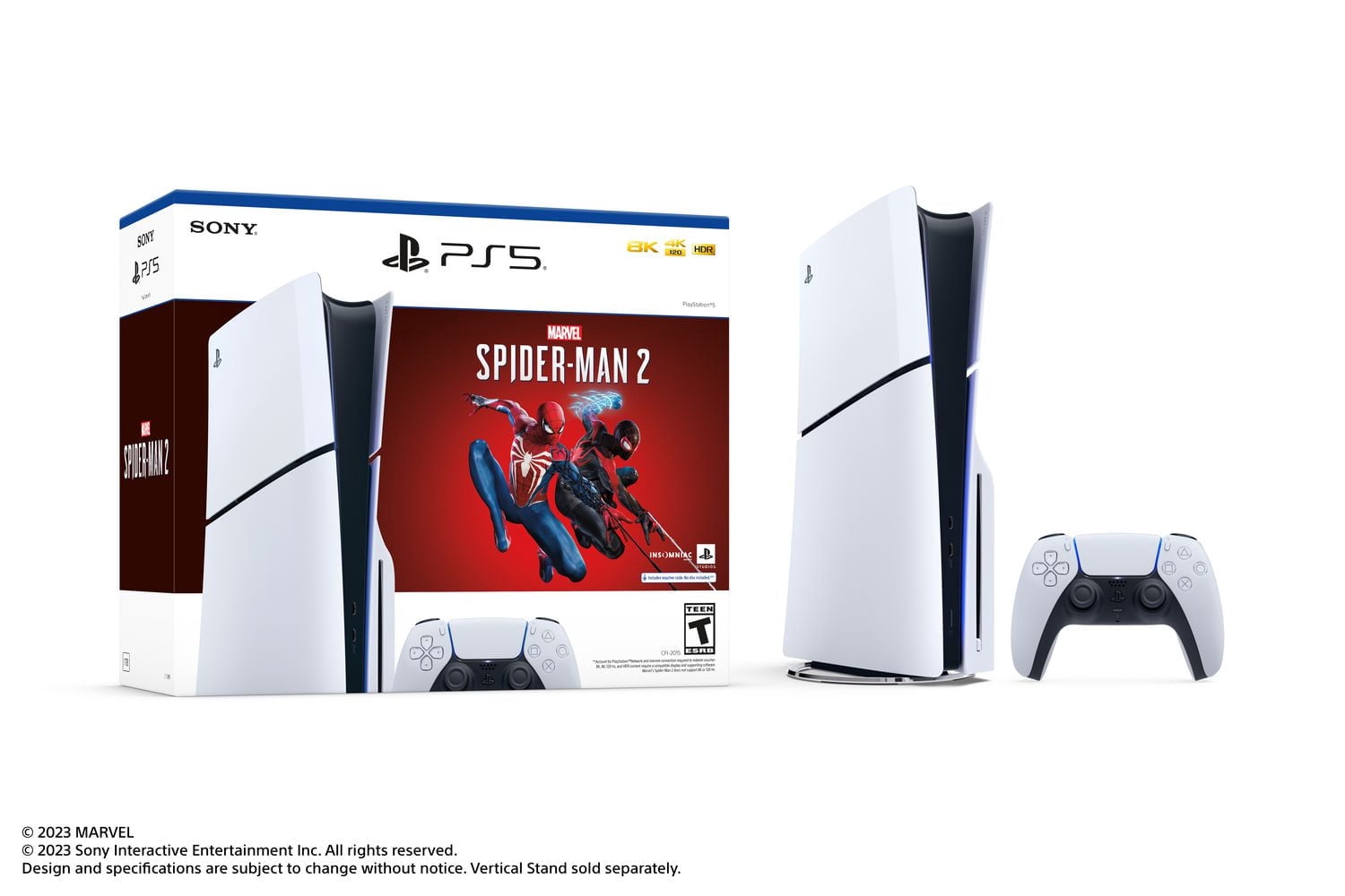 PlayStation®5 Console – Marvel’s Spider-Man 2 Bundle with Bonus Game (Model Group - Slim)