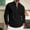 c01Black, variant on LNWUY Men's Henley Shirts Cotton Long Sleeve T-Shirts 3 Button Pocket Tops Lightweight Comfort Casual Basic Tee Black XXXL