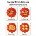 thumbnail image 5 of Agiferg Reusable Air Fryer Silicone Baking Tray Flower Shaped Fryer Tray Pad, 5 of 5