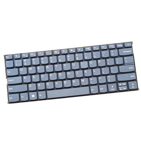 Tachiuwa Keyboard US Layout Durable Basic Accessories Plasic Replacement Matte No Backlit
