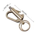 thumbnail image 3 of Bmisegm Metal Keychain Keychain Portable Matches Emergency Metal Matches Camping A, 3 of 6