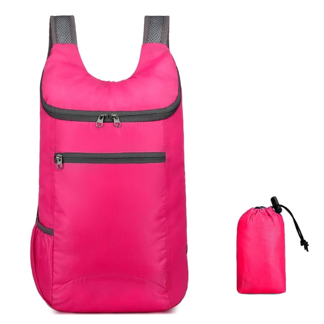 JMYHOAM Sac de Sport Léger d'Extérieur Sac à Dos Polyester Sac de Voyage Sac Bandoulière Pliable Petit Sac à Dos Rangement Petit Sac Activités de Plein Air