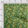 thumbnail image 1 of oneOone Polyester Lycra Green Fabric Florals Sewing Craft Projects Fabric Prints By Yard 56 Inch Wide, 1 of 4