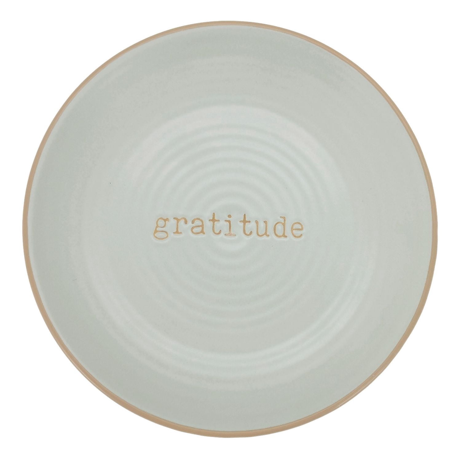 Hometrends Stoneware Appetizer Plates, Aragon, 7.5" dia.