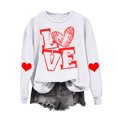 thumbnail image 1 of Birdeem Womens Christmas Printed Round Neck Long Sleeved Top Loose Fitting Sweater, 1 of 1