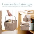 thumbnail image 4 of EGNMCR Hollow Hand Basket Multifunctional Home Bathroom Plastic Storage storage basket, 4 of 5
