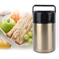 thumbnail image 4 of 1000ml Thermos Lunch Box, Wide Mouth Insulated Lunch Box Container with Spoon, 4 of 9